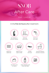 CANVA AFTER CARE CARD - LASHES