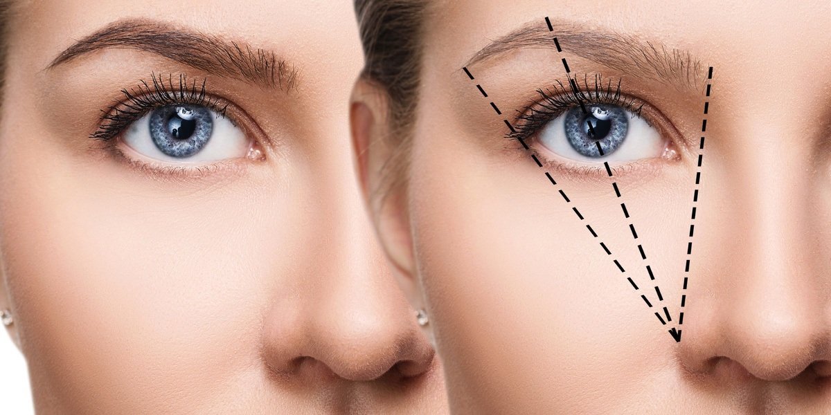 Distorted Eyebrows Fix Uneven Asymmetric Eyebrows with Microblading | Snob Academy – SNOB