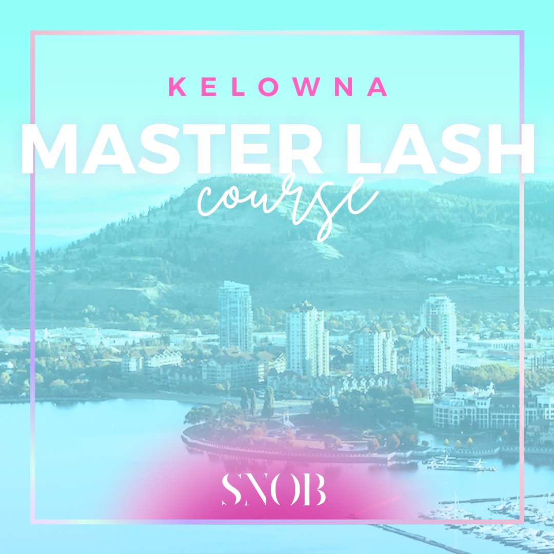 Snob Academy provides an in-person master lash course in Kelowna