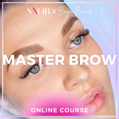 Our online master brow course is available in Canada